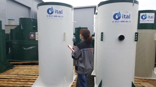 Аэрационная установка для очистки сточных вод Итал Био (Ital Bio)  Антей 8 ПР